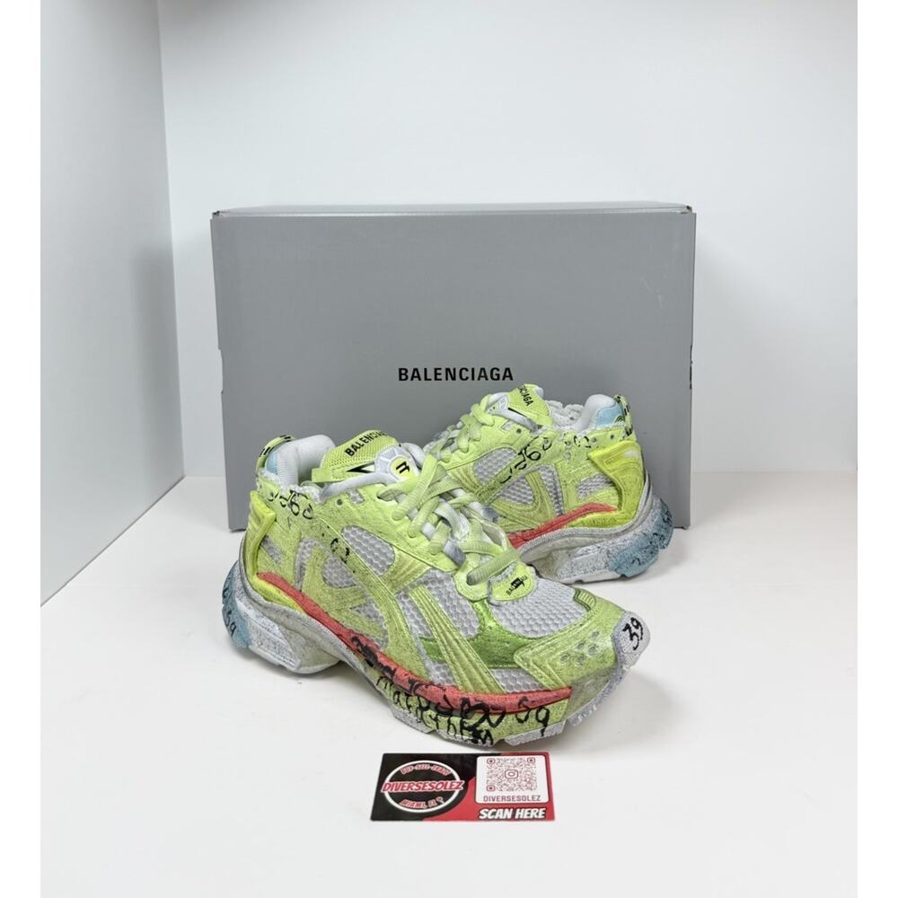 Size 39EU/6US - Balenciaga Runner Marathon Neon Unreleased🎾 NEW/RETAIL $1.4K!